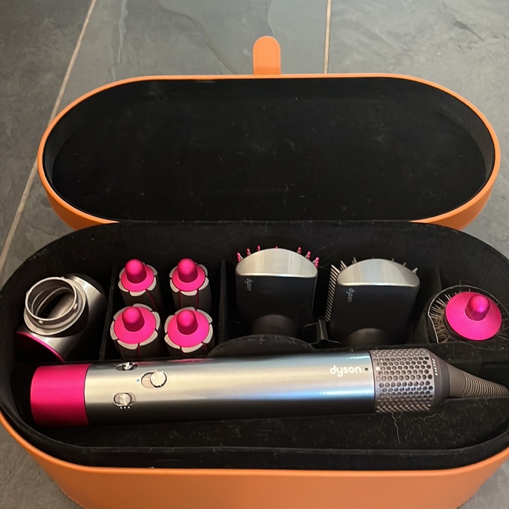 Dyson Airwrap Smooth + Control Styler Fuchsia, Nickel